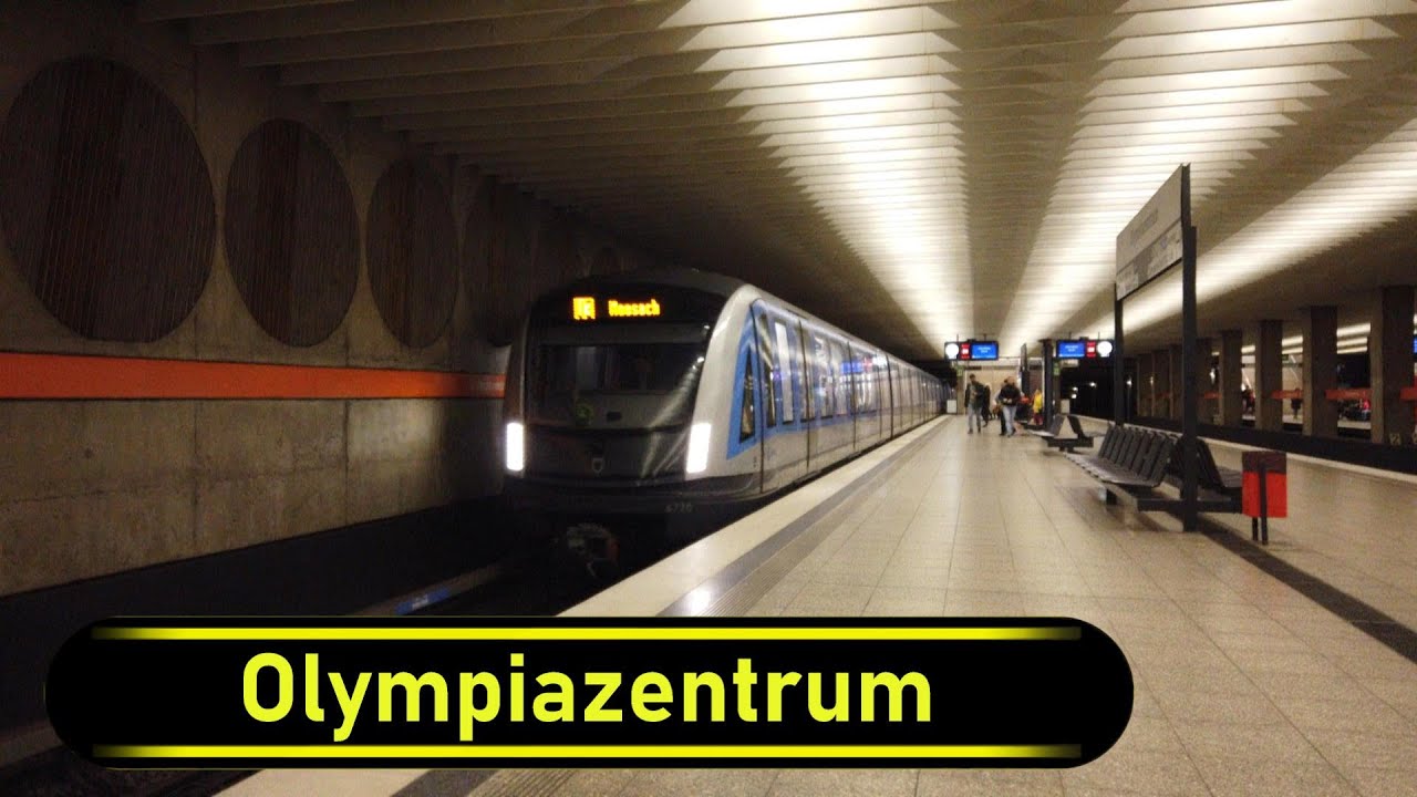 U-Bahn Station Olympiazentrum - Munich 🇩🇪 - Walkthrough 🚶