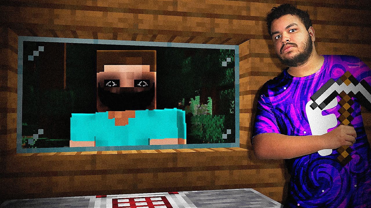 O STEVE PARASITADO É PIOR QUE O HEROBRINE...
