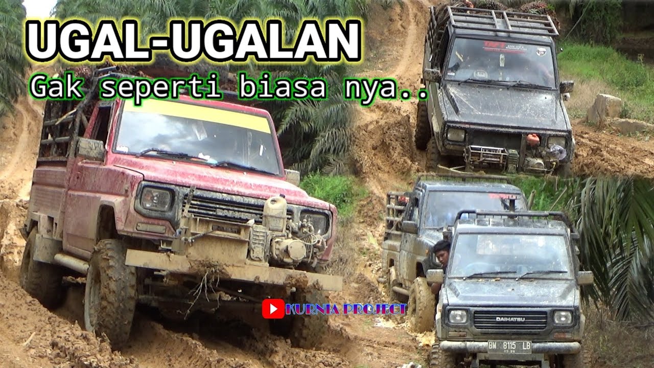 Jalan mulai kering muatan pun makin ugal-ugalan