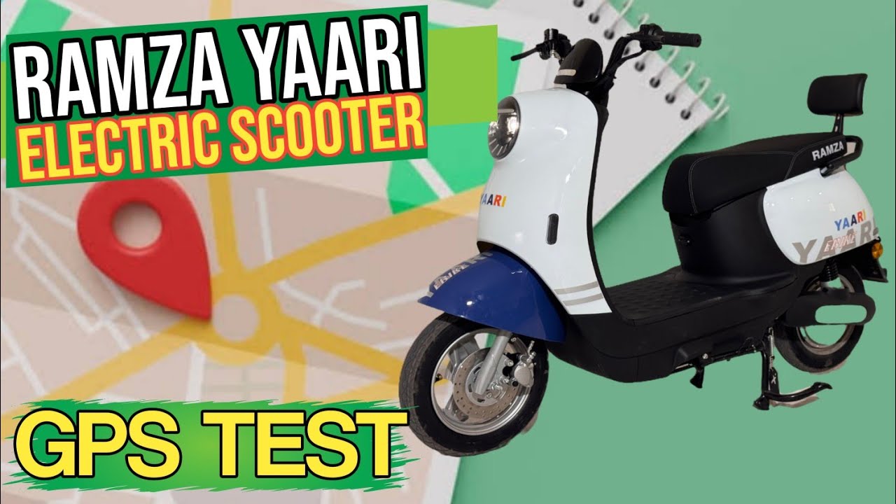 Ramza Yaari Electric Scooter GPS Test