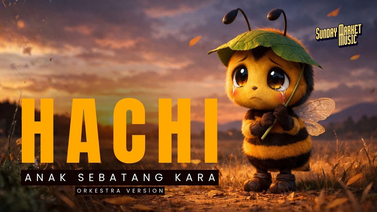 Hachi Anak Sebatang Kara (Ost. Hachi) - Nostalgia Kartun | Orkestra Version (Lyric Video)