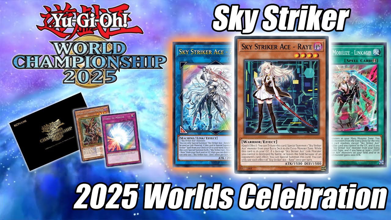 UNDEFEATED 2025 Worlds Sky Striker Deck Profile