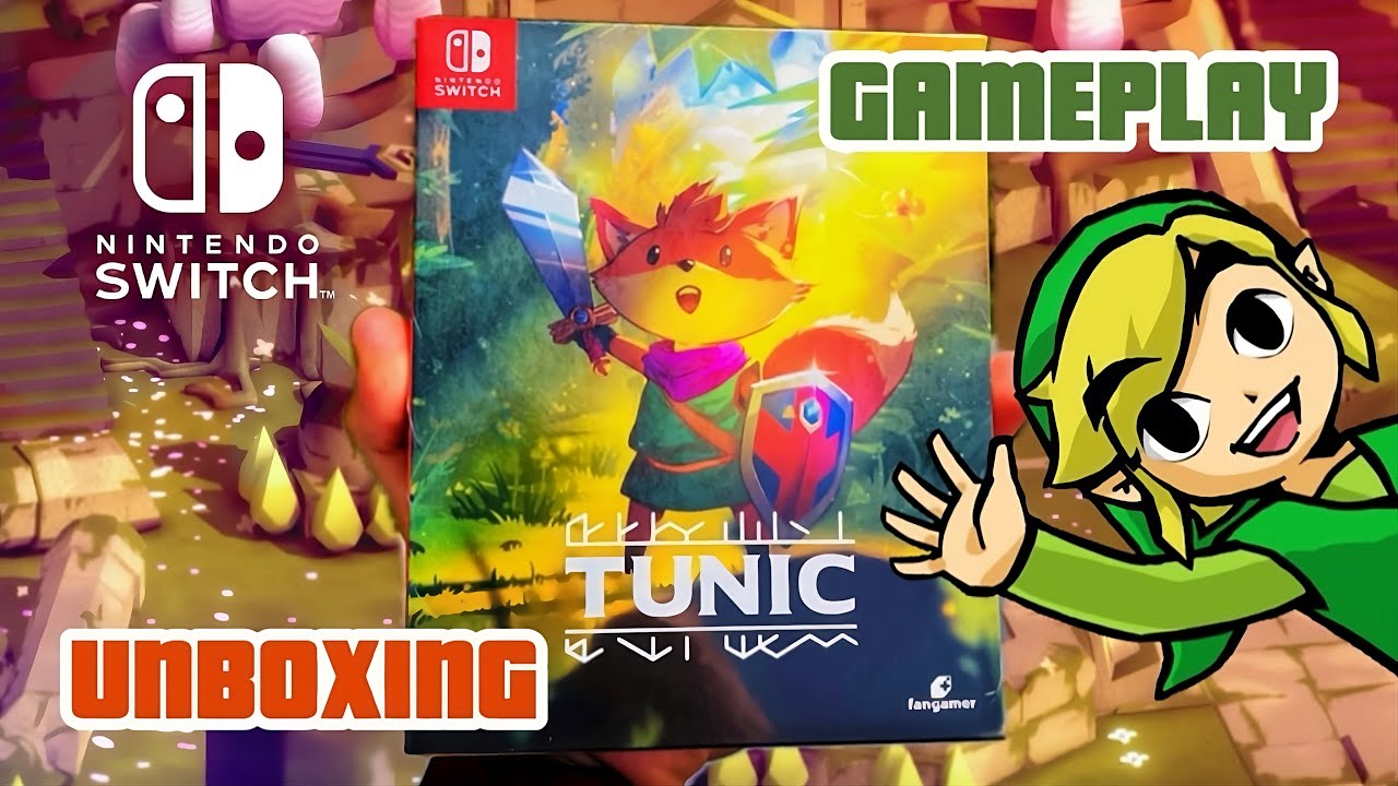 TUNIC | Nintendo Switch | Unboxing + Gameplay