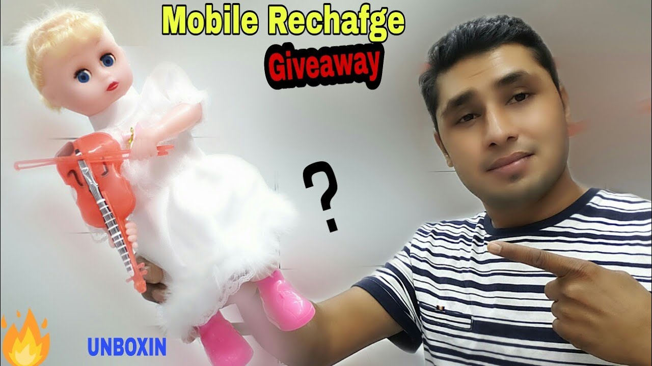 Swing Baby plays Toy Guitar Music Challenge  or sing kids, Baby Angel Doll Unboxing |kids Songs