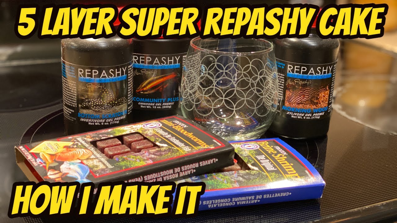 5 Layer Super Repashy Fish Food with added Calcium