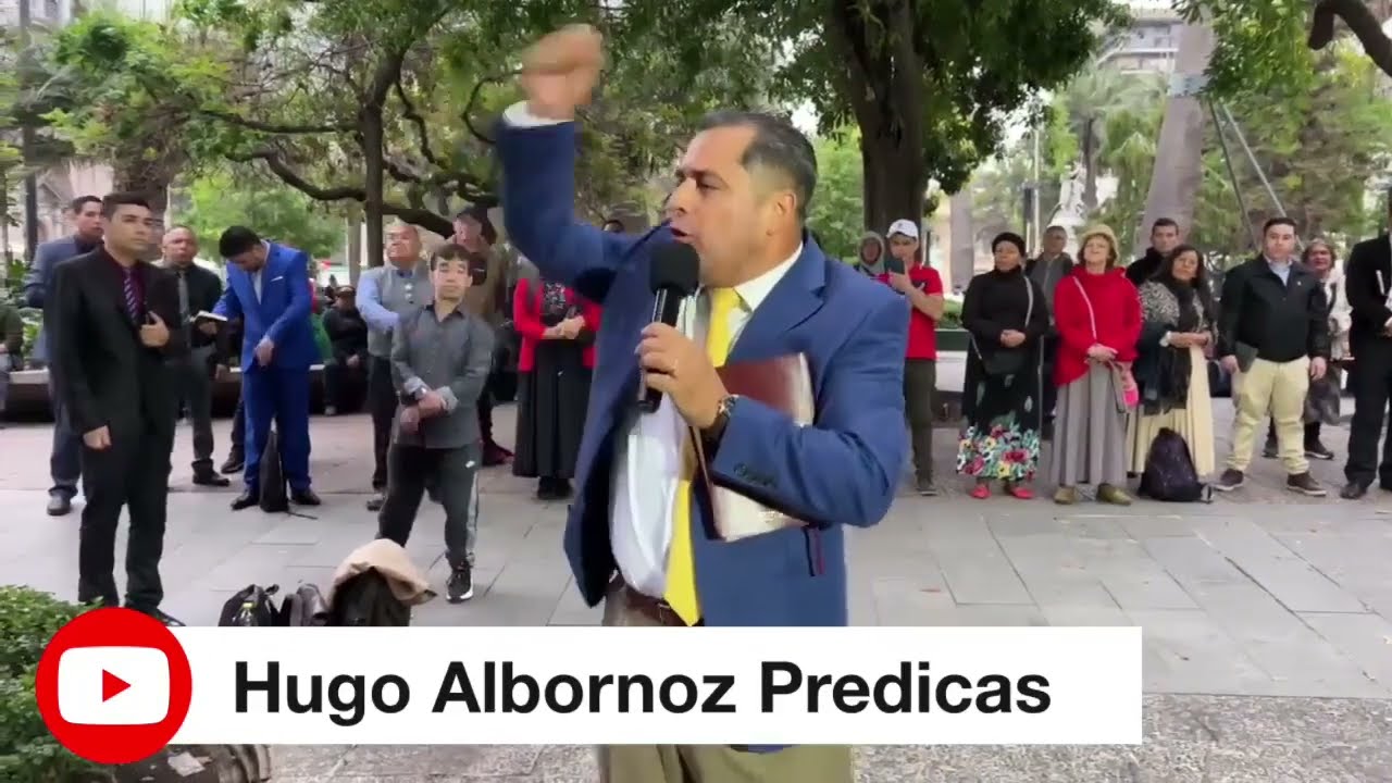 EVANGELIZANDO EN SANTIAGO, CHILE 🇨🇱 PASTOR HUGO ALBORNOZ