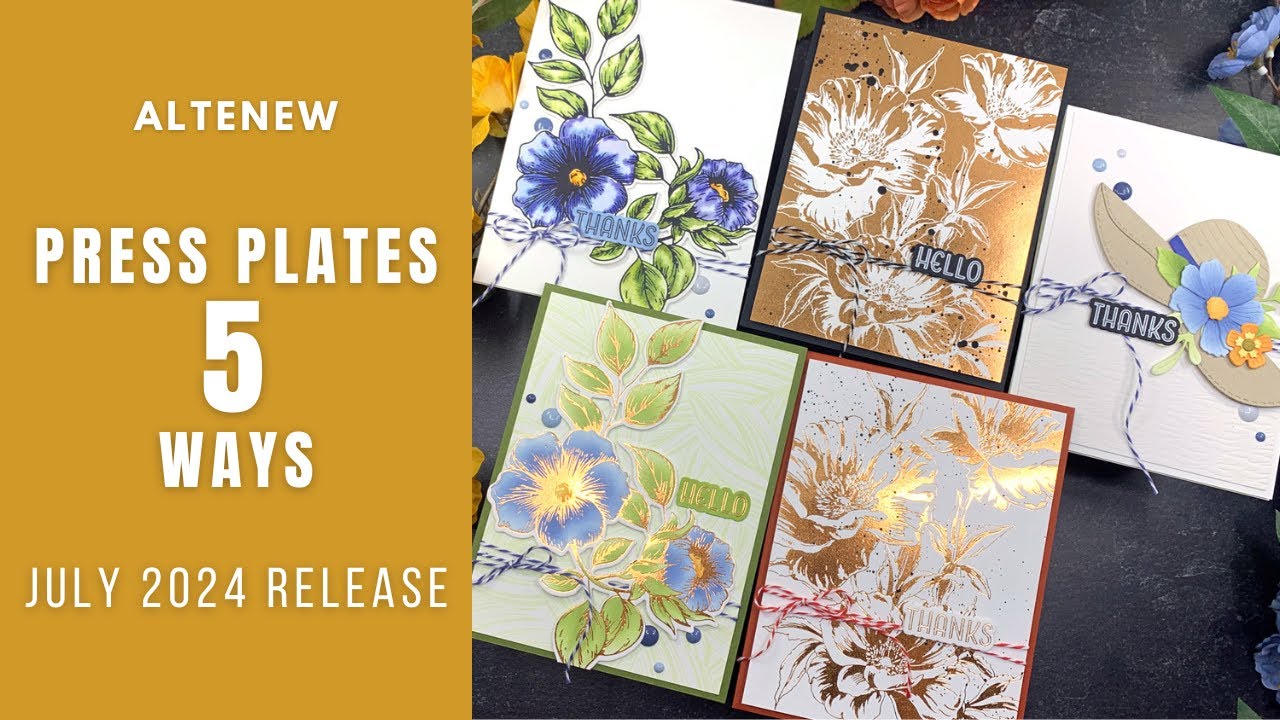 Press Plates 5 Ways | Altenew