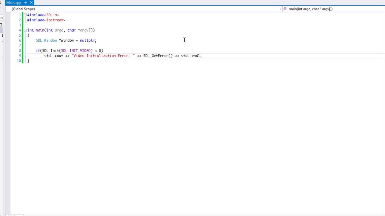 SDL 2 Made Easy Tutorial 2 - Creating a Window