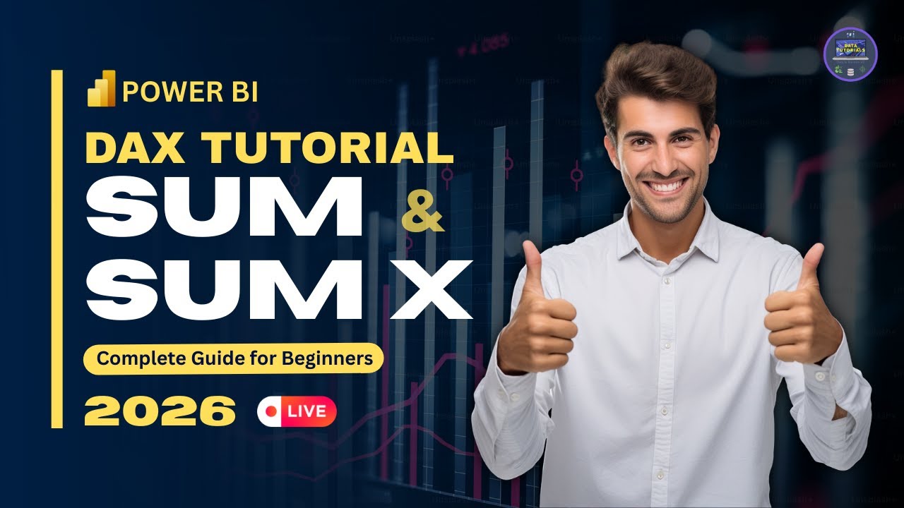 Полный курс DAX 2026 🚀 | Суммирование и суммирование | Урок по DAX в Power BI | От нуля до героя