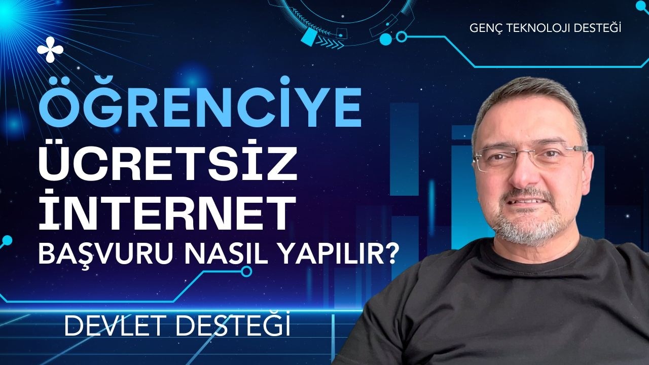 ÖĞRENCİYE DEVLET DESTEĞİ:  ÜCRETSİZ İNTERNET! BAŞVURU NASIL YAPILIR?