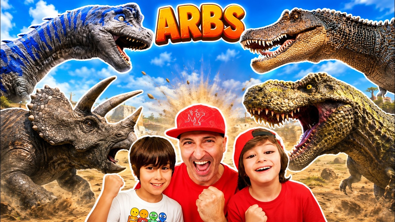 Dinosaurios CARNIVOROS vs. HERBIVOROS en el SIMULADOR!!