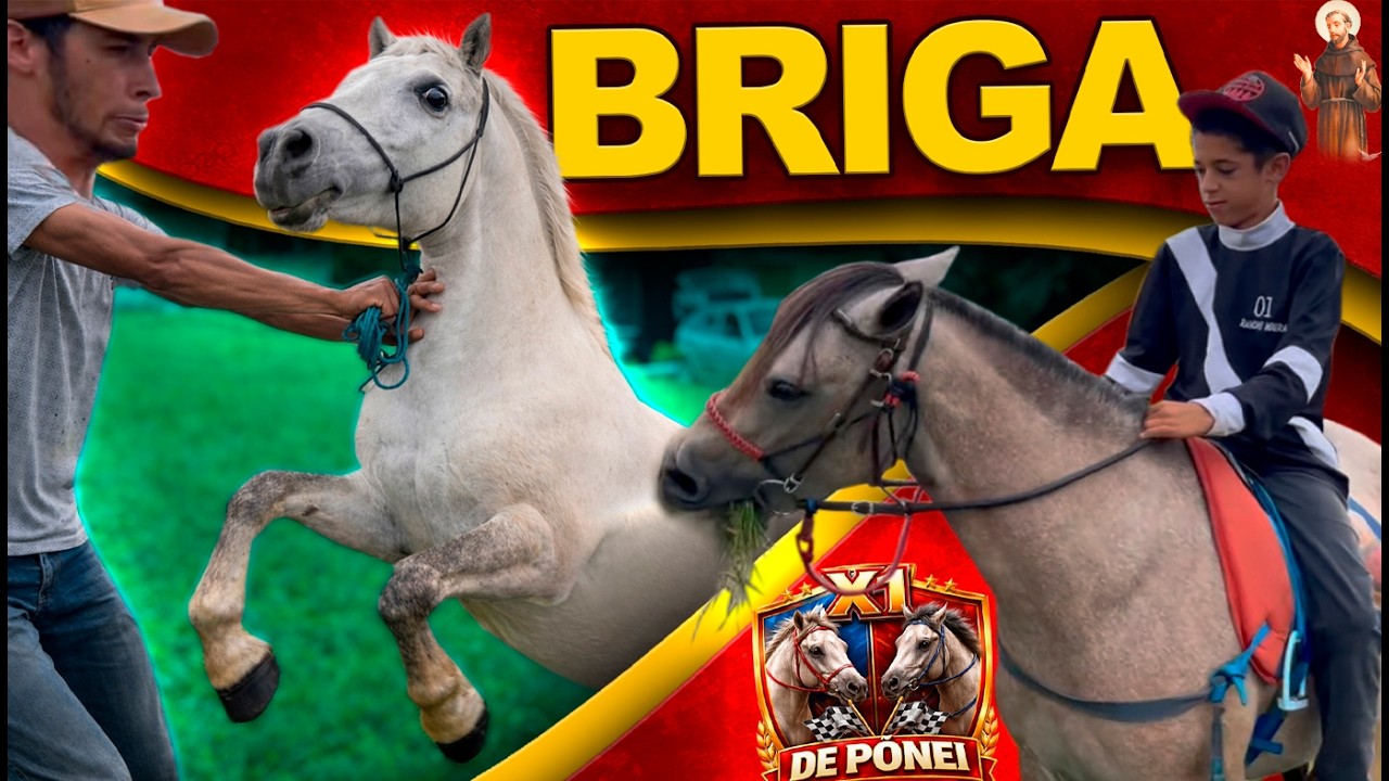 🚨🔥 ENCONTRO DE GIGANTES! Nossa Poninha NÃO Gostou do Desafiante 😳🐎