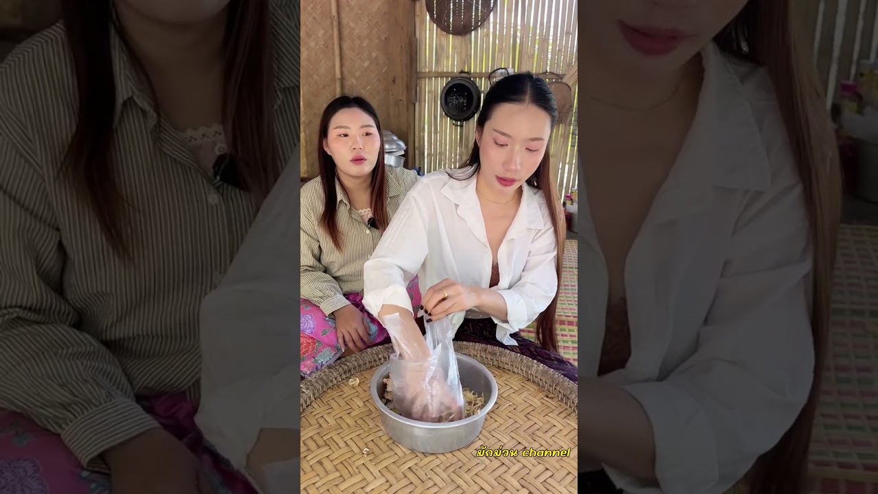 มืบบักเขือใส่หัวปี เมนูนี้เคยกินบ่พี่น้อง