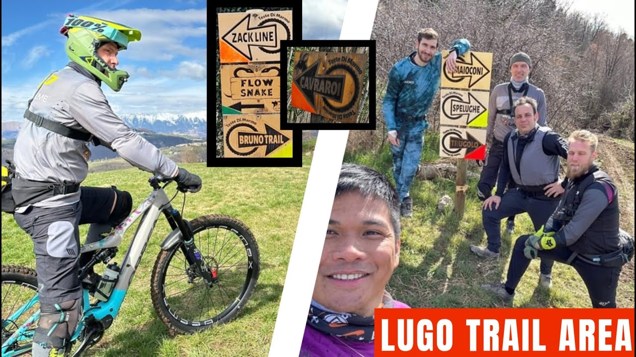 Lugo di Grezzana - prima volta, purtroppo bagnata, nella Capitale dell'enduro