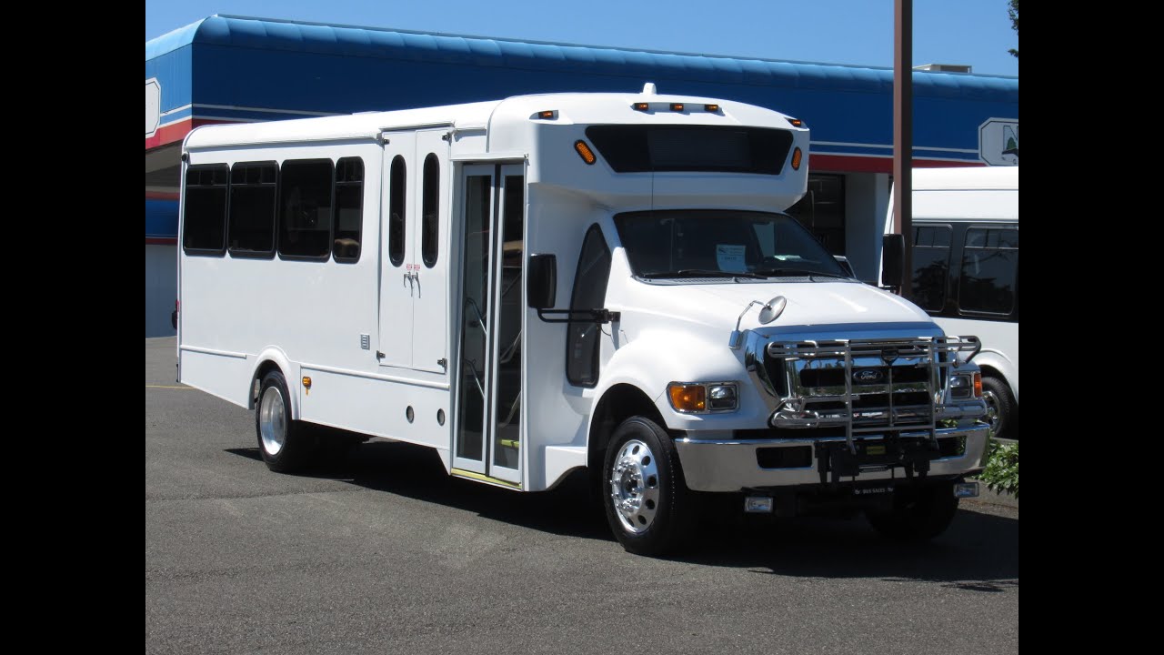 2015 Ford Glaval 25 Passenger ADA Shuttle Bus - S47173 - Northwest Bus Sales
