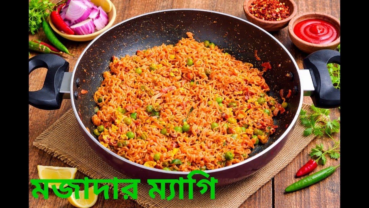 আপনার পরিবার বারবার খেতে চাইবে একবার বানিয়ে দেখুন। Tasty Magi Recipe ।@shreerrannaghar ।
