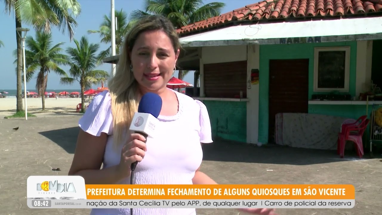 Prefeitura determina fechamento de alguns quiosques em São Vicente - 18/2/26