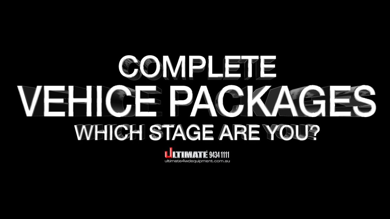 UMV - Complete Vehicle Packages