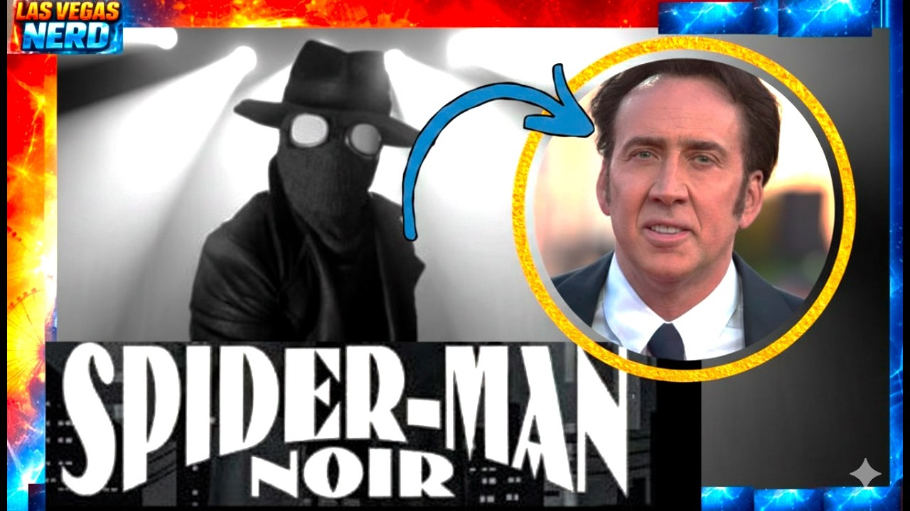 SPIDER NOIR COM NICOLAS CAGE? ISSO MUDA TUDO 🕷️🎬