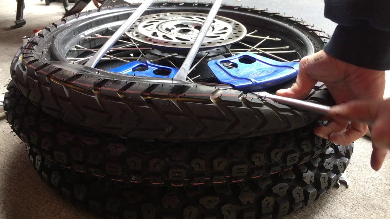 Trail125/CT125 front tire removal
