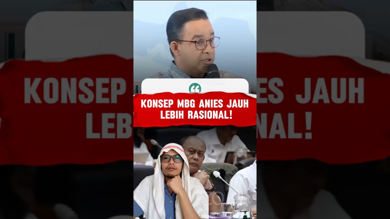 Konsep MBG Anies jauh lebih rasional #dialectique #dialektika #prabowo #gibran #jokowi #anies #mbg