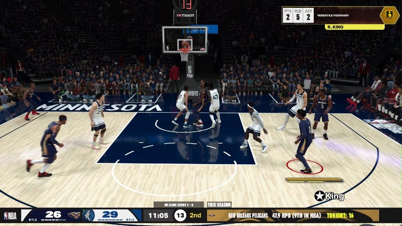 NBA 2K26 Pelicans rebuild year 8 WCF game 3