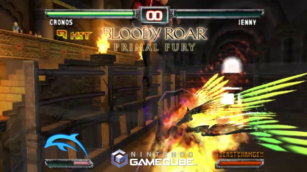 Bloody Roar : Primal Fury - Cronos Hyper-Beastdrive 2 Combo- (Dolphin) Widescreen Ver.
