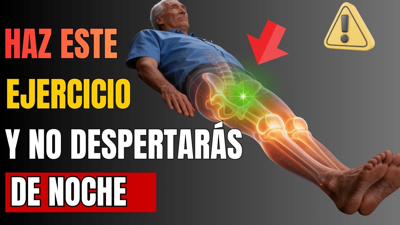 DESPUÉS de los 60: 2 MINUTOS para RELAJAR el MÚSCULO que Interrumpe tu SUEÑO