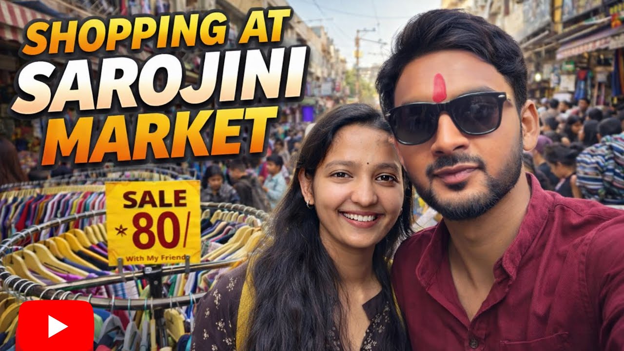 Sarojini Market Delhi - Cheapest Market Of Delhi | Tushar Gaur