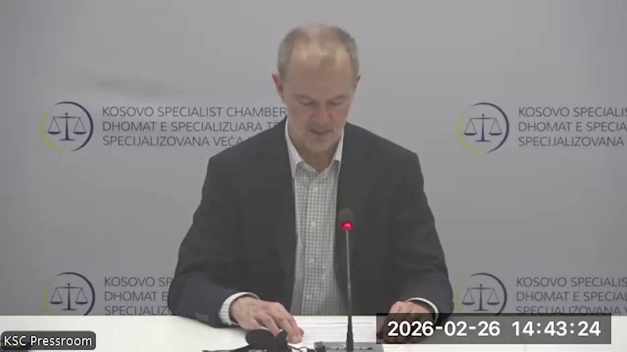 26/02/2026: KSC Press Briefing