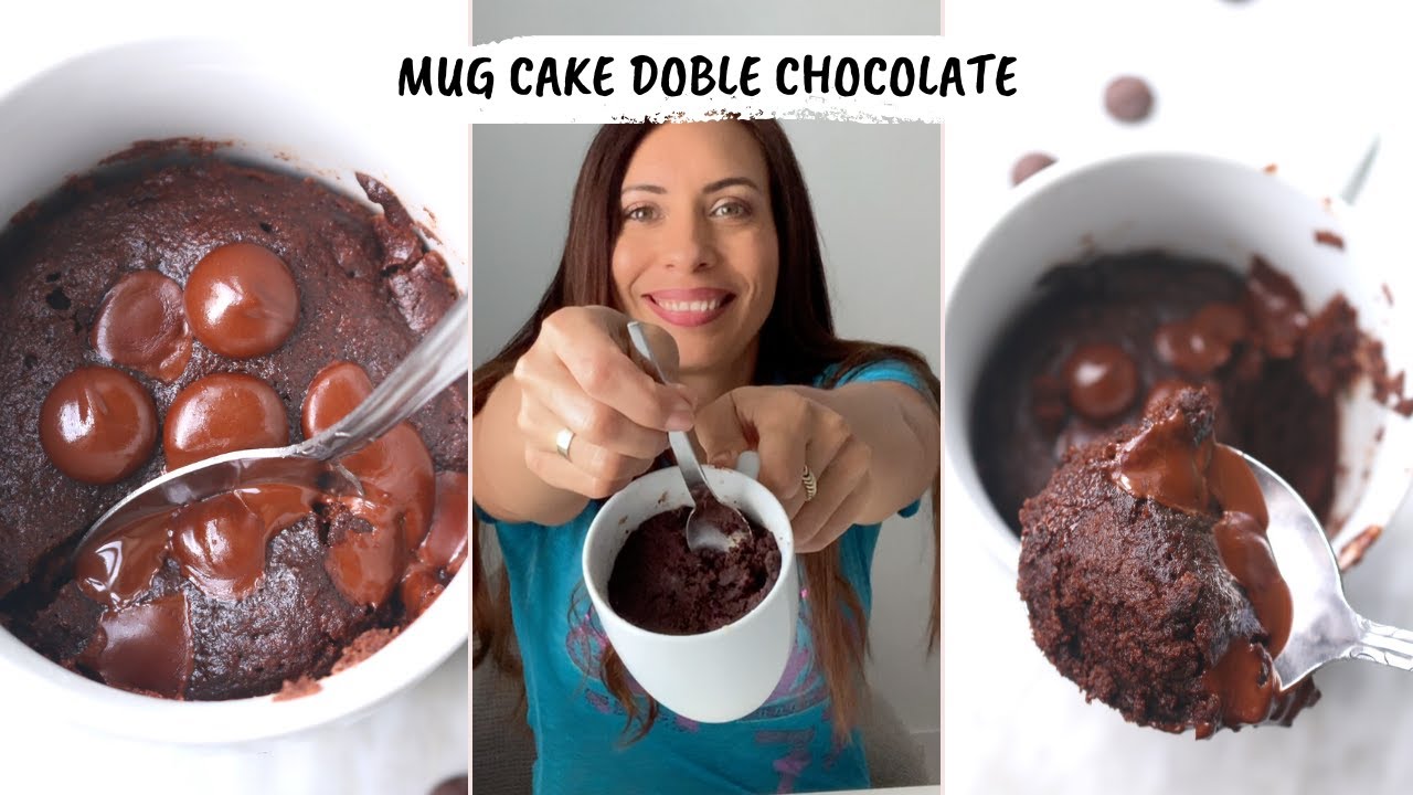 CHOCOLATE MUG CAKE FIT | en 1 min | sin harinas