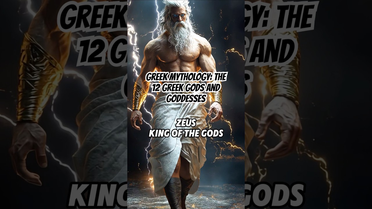 Mythos Unleashed: The 12 Greek Gods Of Olympus 🏛️🔱⚡️