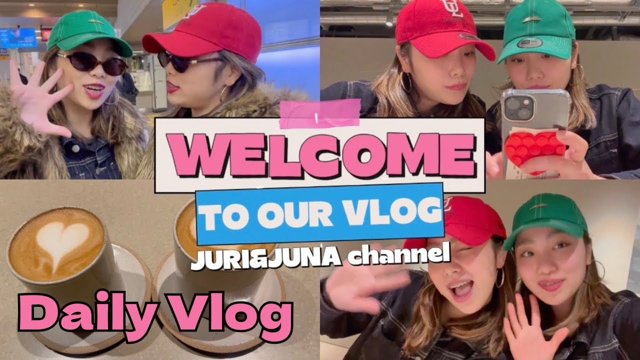 【休日Vlog】双子ダンサーJURI&JUNAの代官山Vlog｜カフェ巡りとゆるトーク☕️