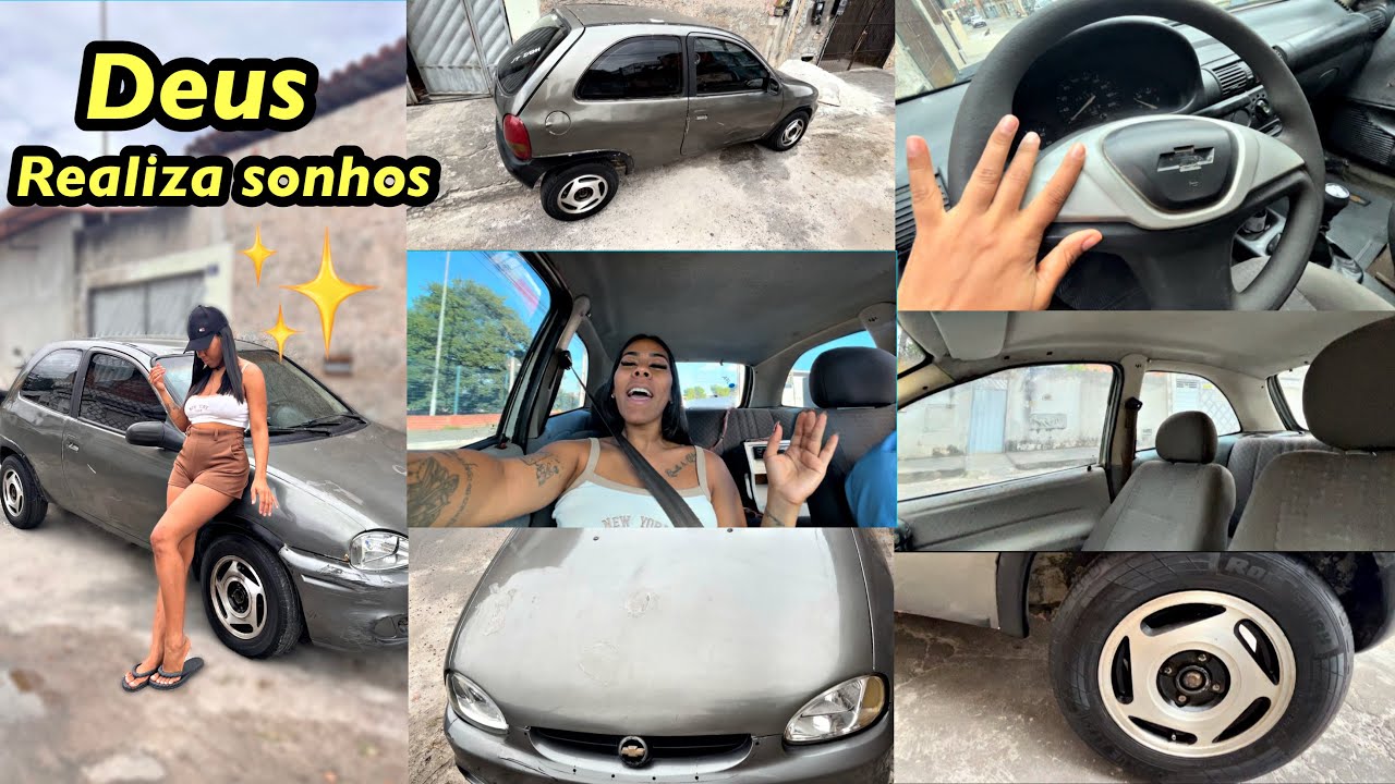 PEGUEI MEU PRIMEIRO CARRO✨
