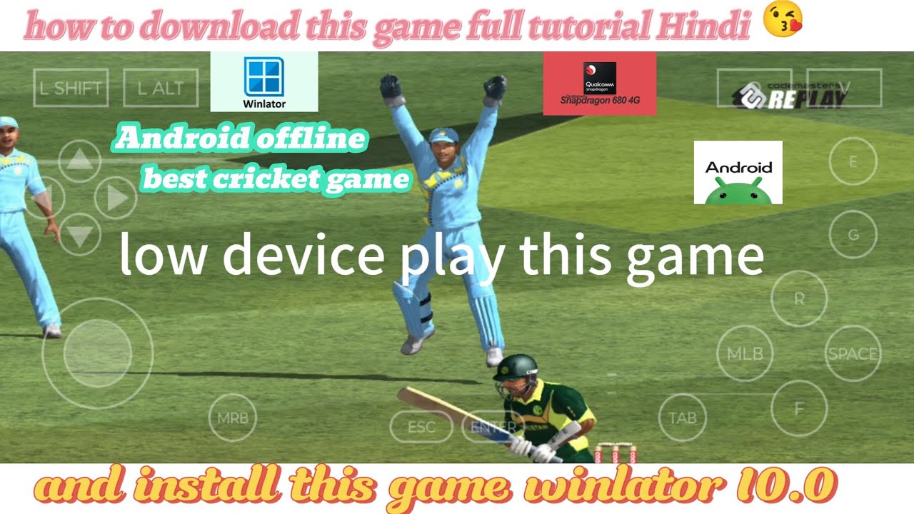 Step-by-Step: Download Ashes Cricket 2009 on Your Snapdragon 680 Device winlator 10.0