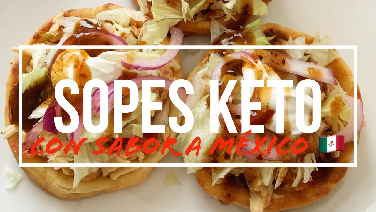 SOPES KETO! LOS MÁS RICOS 👌🏻 CON SABOR A LOS TRADICIONALES 🇲🇽