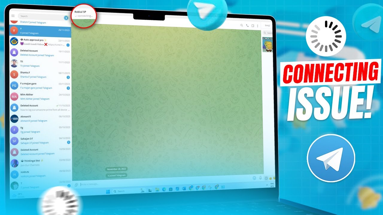 How to Fix Telegram Desktop Connecting Issues on Laptop | Telegram Not Connecting on PC