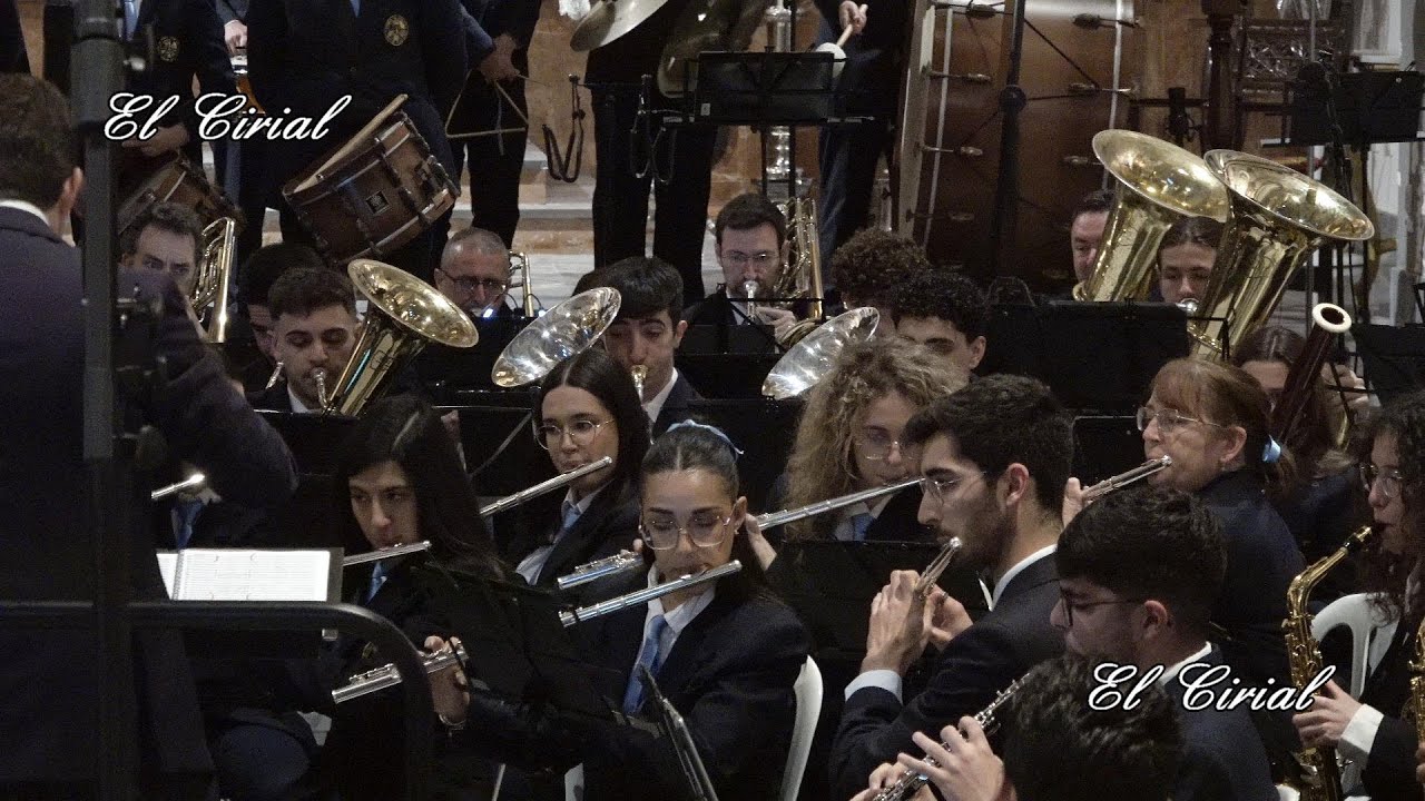 BANDA DE MUSICA CRUZ DEL HUMILLADERO MALAGA 2023 CONCIERTO DE CUARESMA 4K