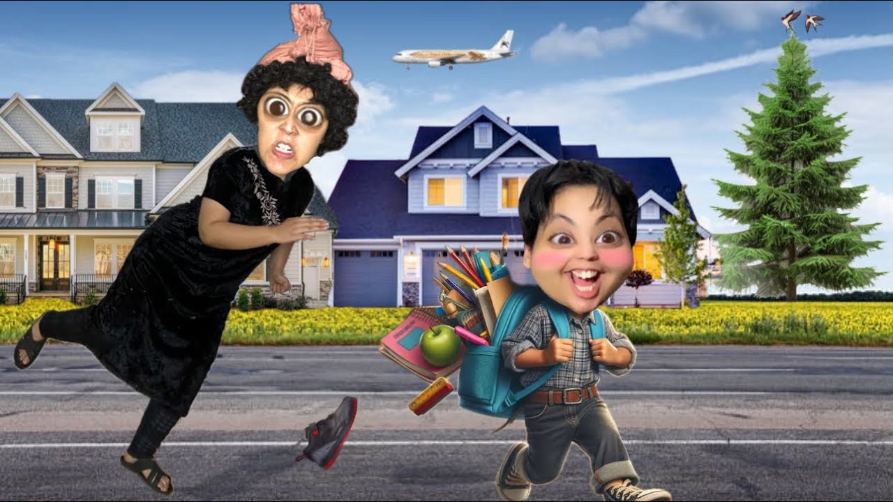 جوجو نسى مادارش التمارين😂📚
