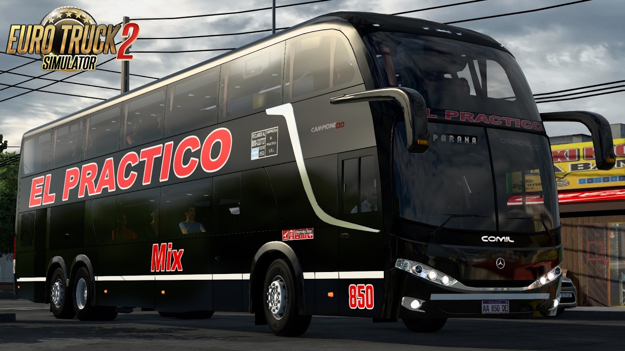 🚌 ETS 2 MOD BUS 035 TERMAS DE RÍO HONDO - PARANÁ |EL PRÁCTICO (PEDIDO)