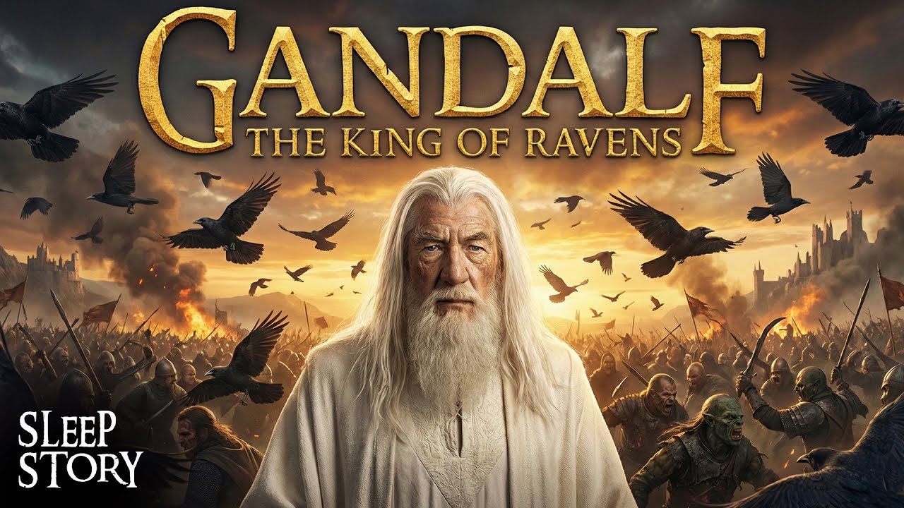 Gandalf — The King of Ravens | LOTR Sleep Story