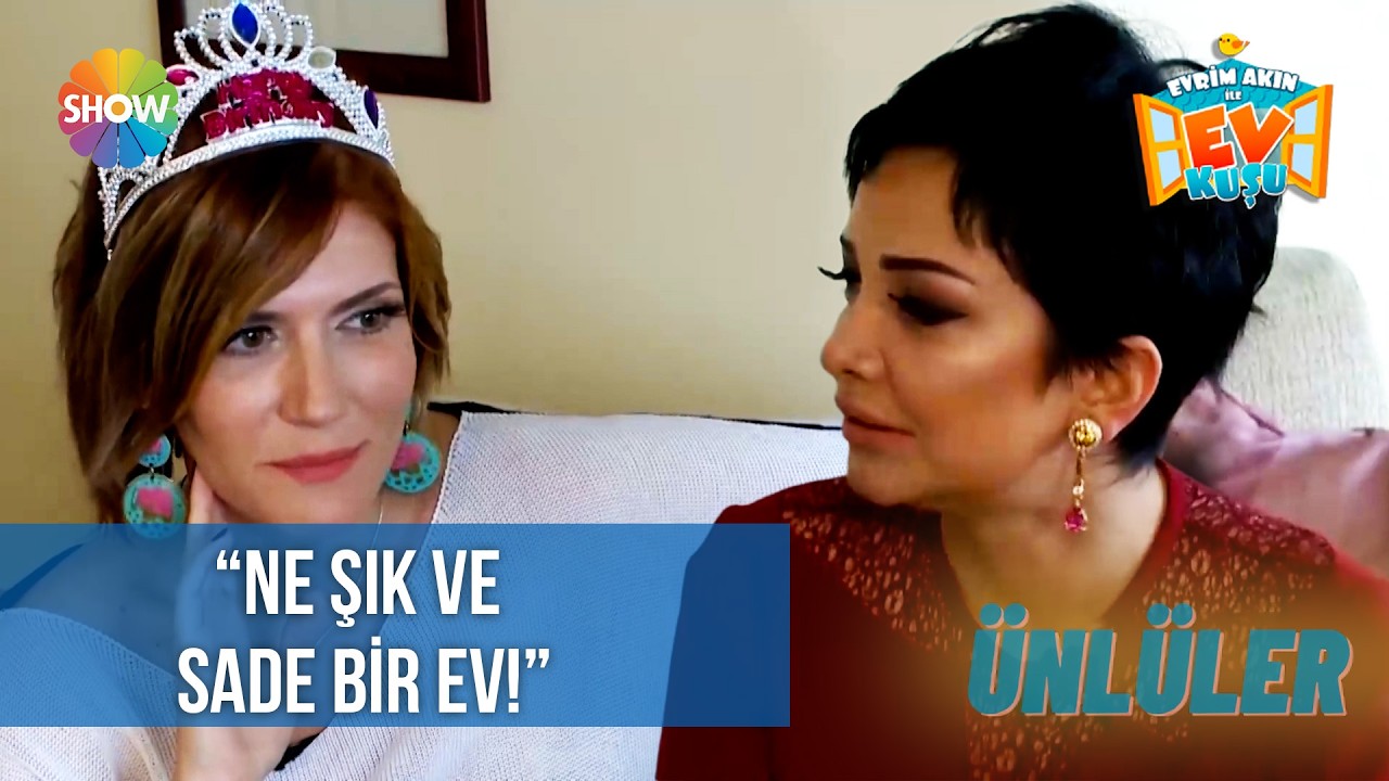 Özge Uzun’un kendi tarzını yansıtan evi!