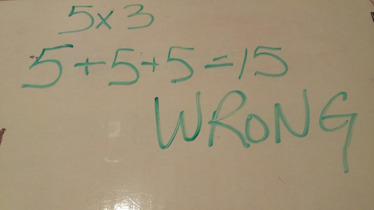 Why is 5+5+5=15 Wrong on Common Core Test