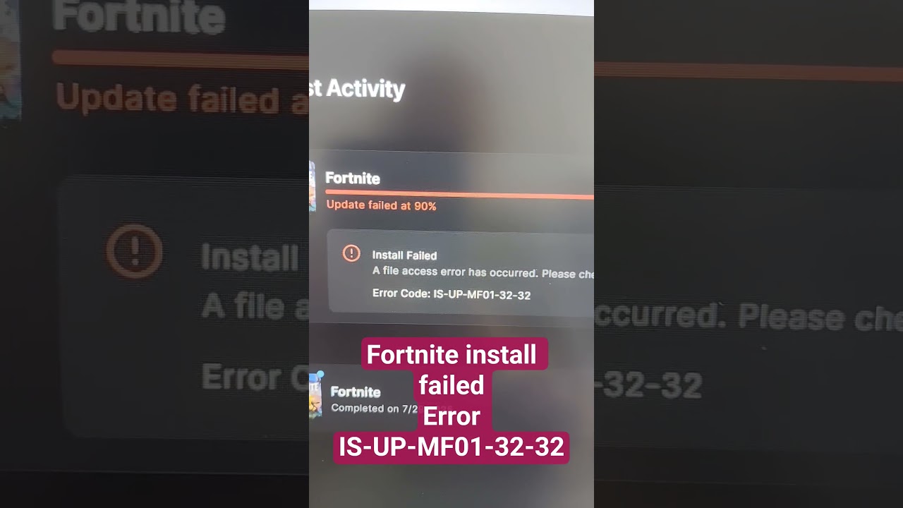 Ошибка установки Fortnite, Глава 6, Сезон 4 #Fortnite #Fortnitesaserver #Fortniteerrorcide
