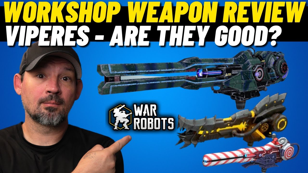 War Robots Viper Weapons - Test - Gameplay - Review