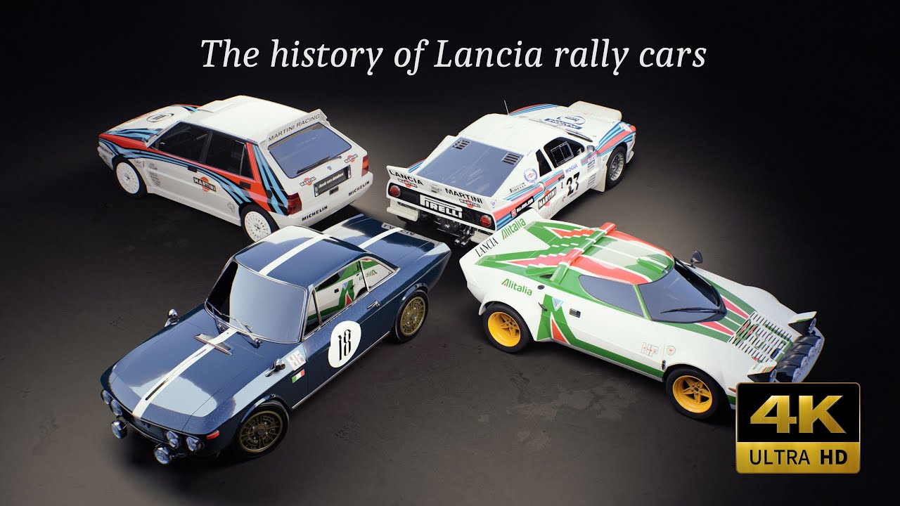 The history of Lancia rally cars.