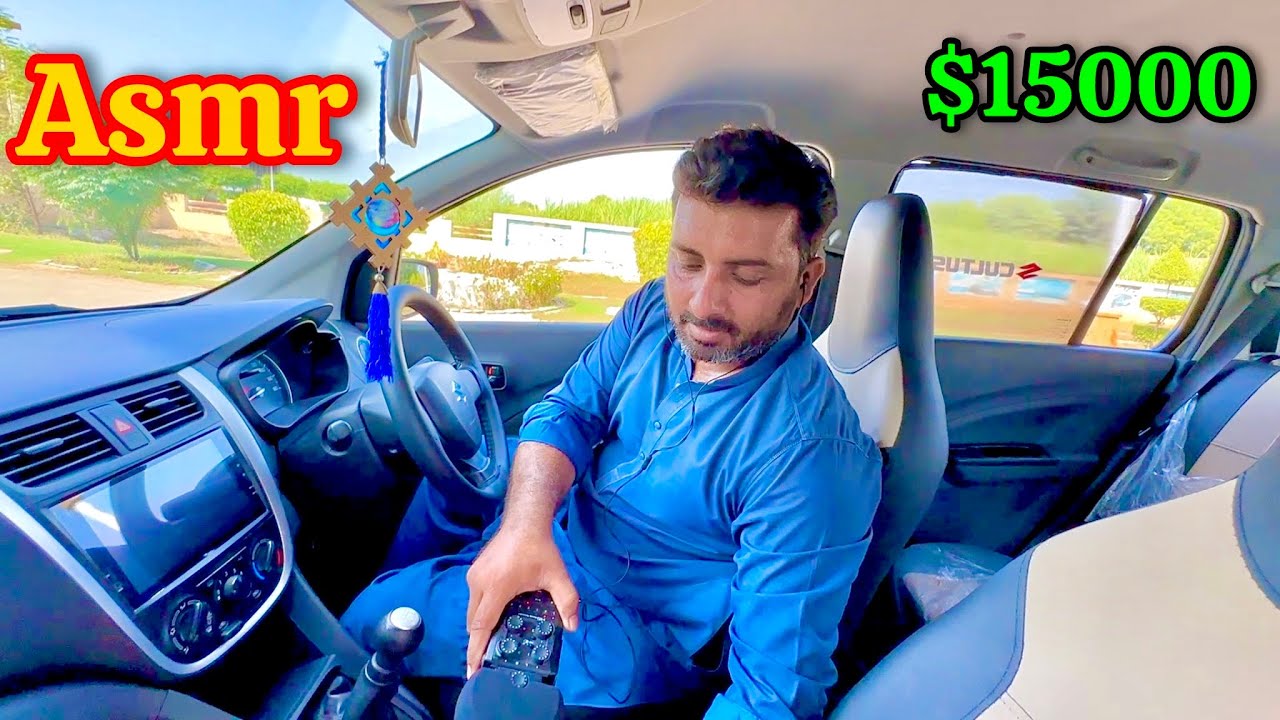 Asmr with $15000 my friend car 🚙