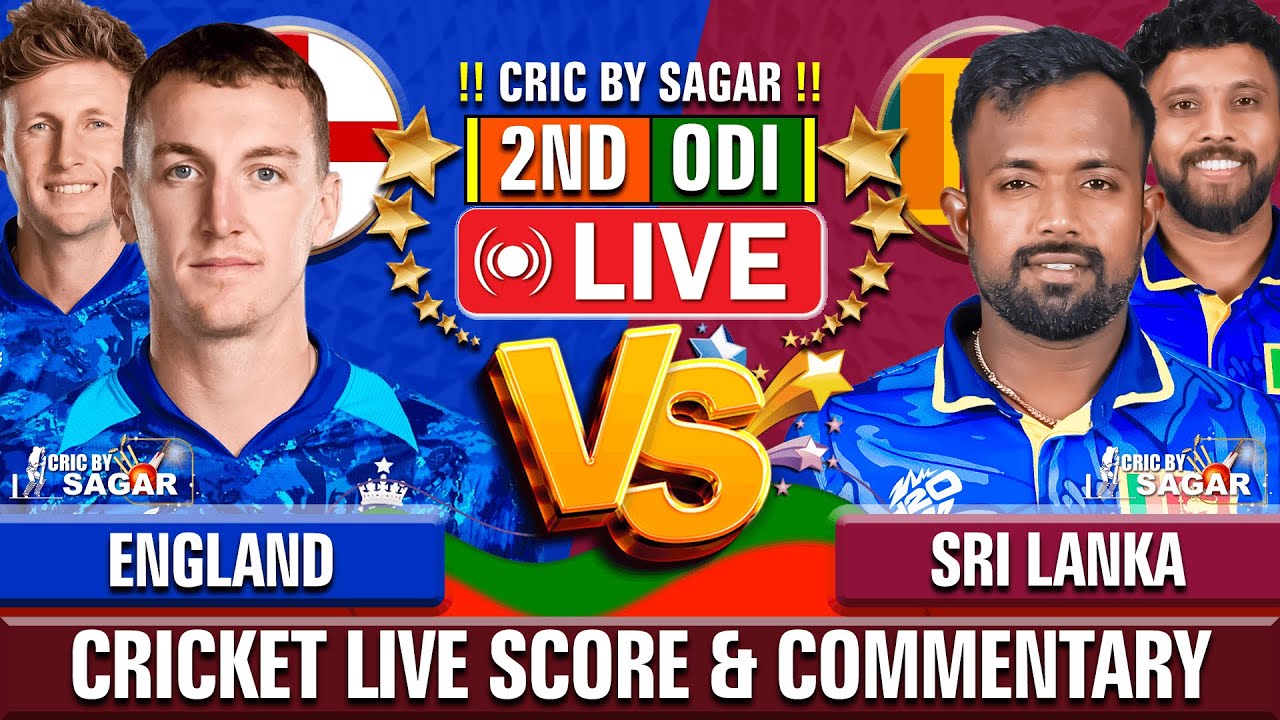 Sri Lanka vs England | 2nd ODI | Cricket Live Score & Commentary