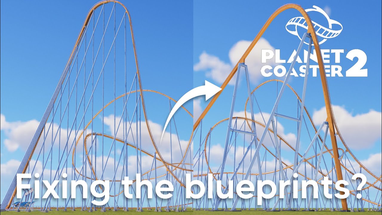 Могу ли я ИСПРАВИТЬ чертежи американских горок в PLANET COASTER 2?