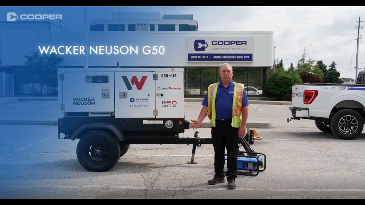 How to Operate a Wacker Neuson Towable Generator